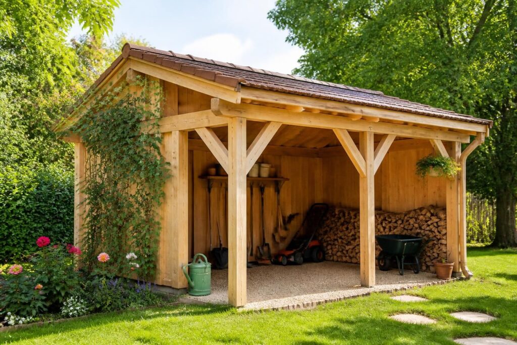 découvrez nos appentis bois pour jardin, des abris pratiques et esthétiques faciles à construire, idéals pour protéger vos équipements tout en embellissant votre espace extérieur.