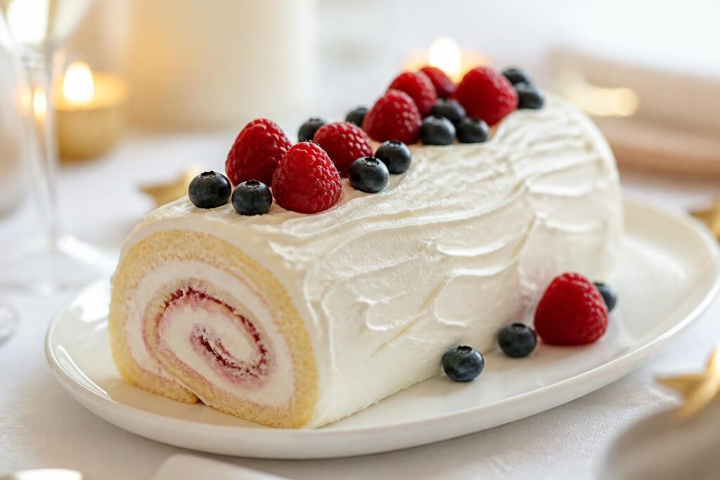 découvrez notre recette de bûche de noël facile et légère, idéale pour un dessert gourmand sans prise de tête. parfaite pour finir vos repas de fêtes en douceur !