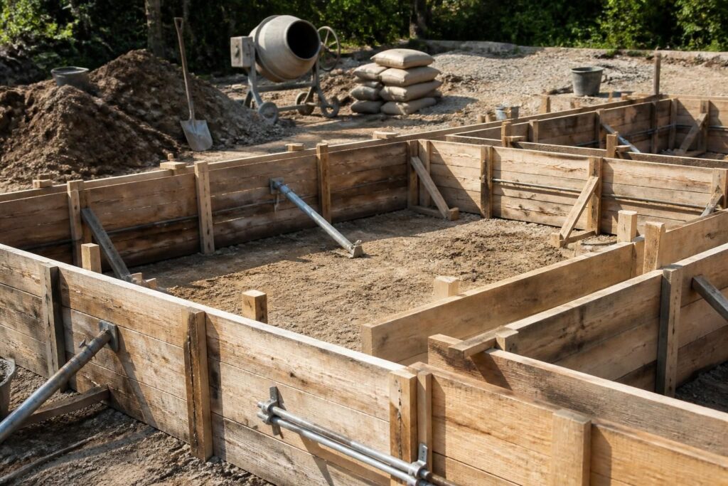 apprenez à réaliser un coffrage planche solide et durable pour vos fondations grâce à nos conseils pratiques et techniques simples.