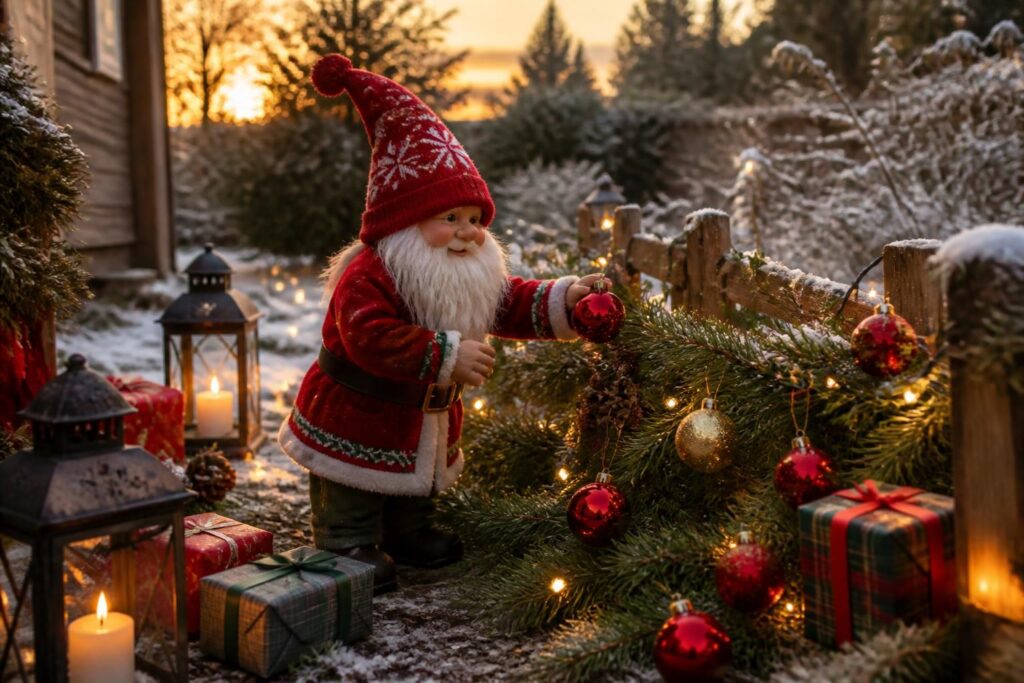 apportez une ambiance féérique et traditionnelle à votre jardin avec nos nains de noël, parfaits pour décorer et créer une atmosphère chaleureuse pendant les fêtes.