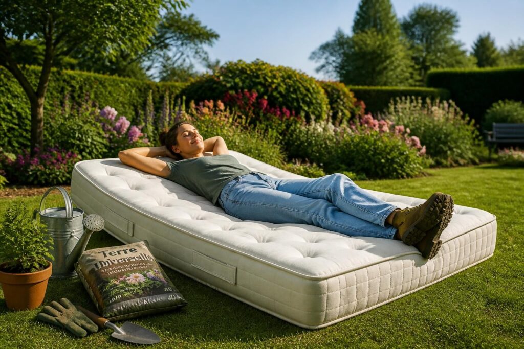 découvrez comment choisir un matelas confortable avec maxcolchon pour optimiser vos pauses jardinage et profiter pleinement de vos moments de détente en extérieur.