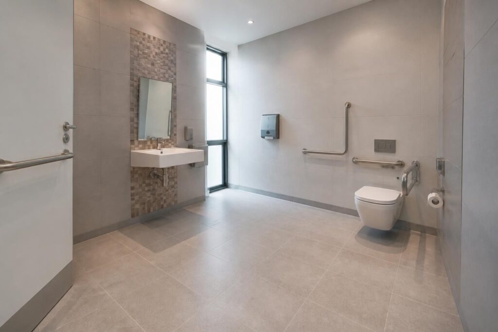 découvrez les normes wc pmr pour aménager des sanitaires accessibles et conformes dans les lieux publics, garantissant confort et sécurité à tous.