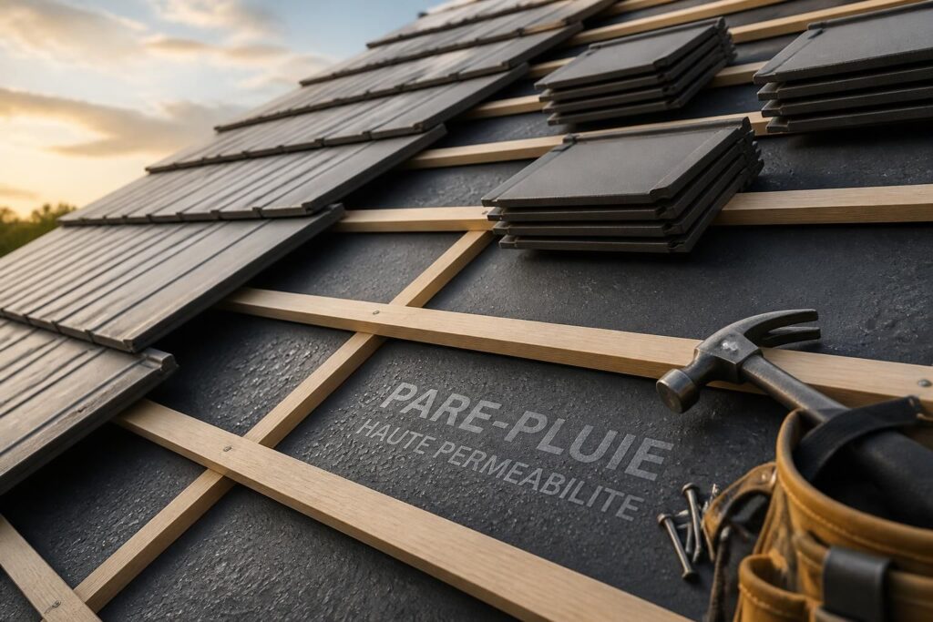 découvrez pourquoi il est essentiel d'installer un pare pluie sur votre toiture et comment bien le protéger pour assurer durabilité et étanchéité à votre maison.