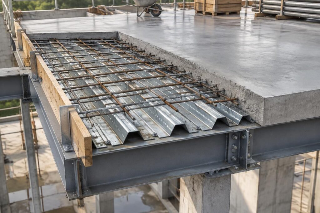découvrez quelle épaisseur de dalle béton choisir sur bac acier selon les charges et la portée, pour une structure solide et durable.