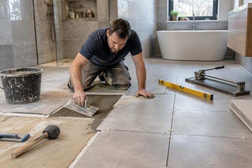 découvrez les techniques et conseils pour poser du carrelage sur fermacell dans une salle de bain : préparation du support, étanchéité et installation.